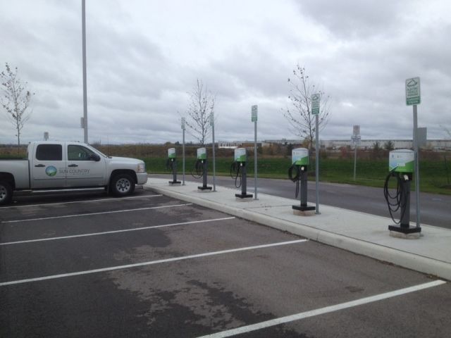Application for electric vehicle chargers