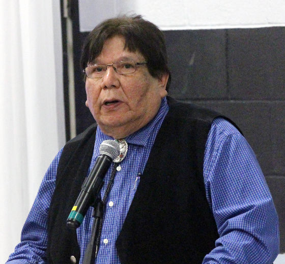 Kettle and Stony Point Chief Tom Bressette