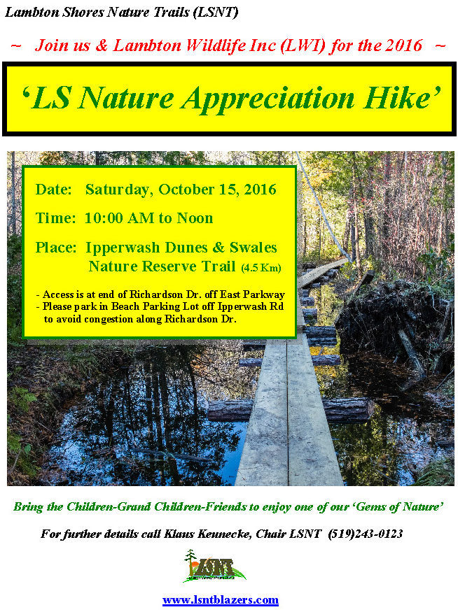 LSNT – Nature Appreciation Hike