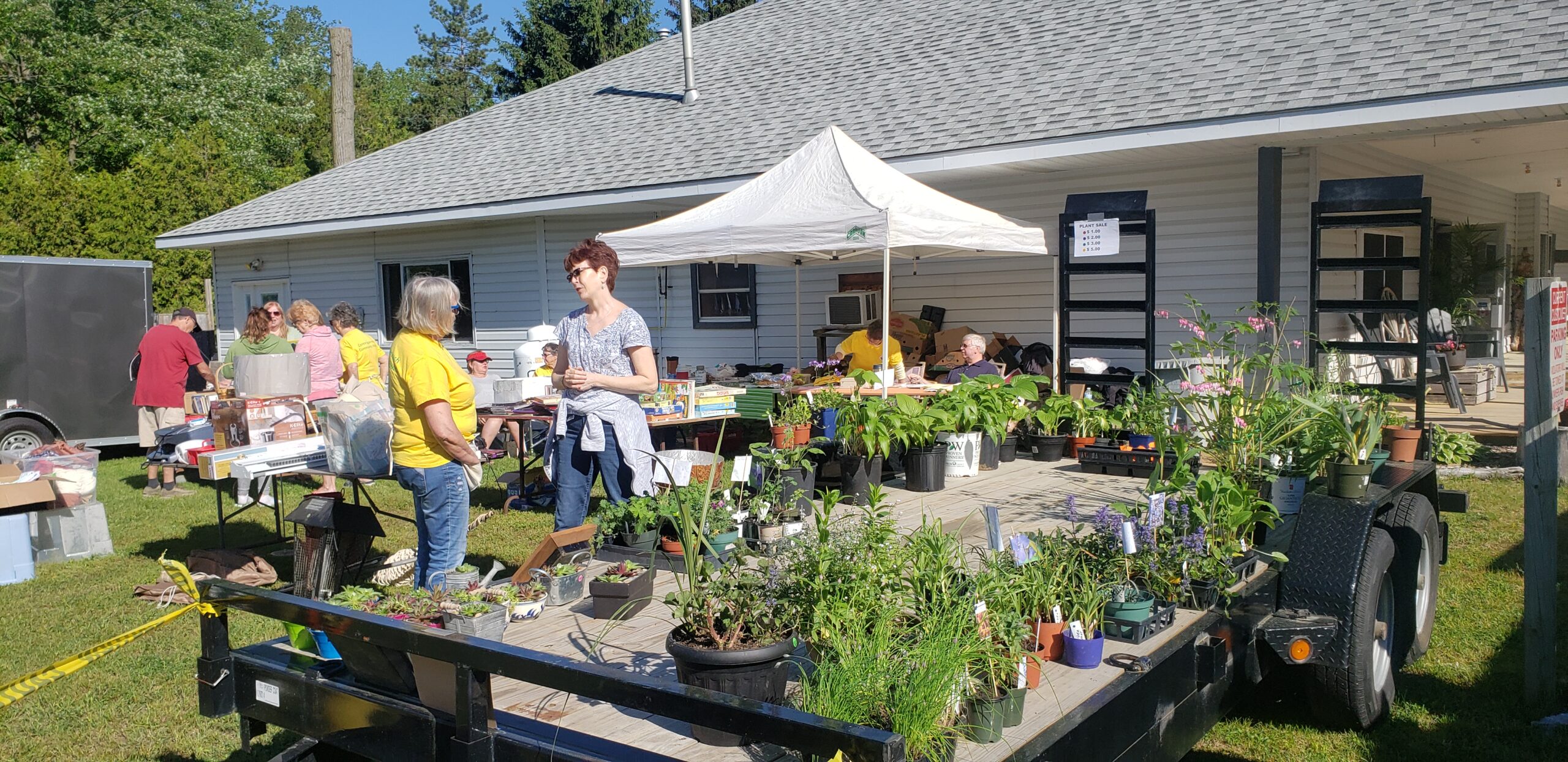 Garage & Plant Sale now open