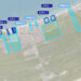 Map of the crown lands in Ipperwash